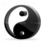 Illustration of yin yang